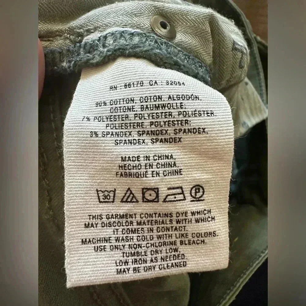 Pilcro and the Letterpress Pants- size 27